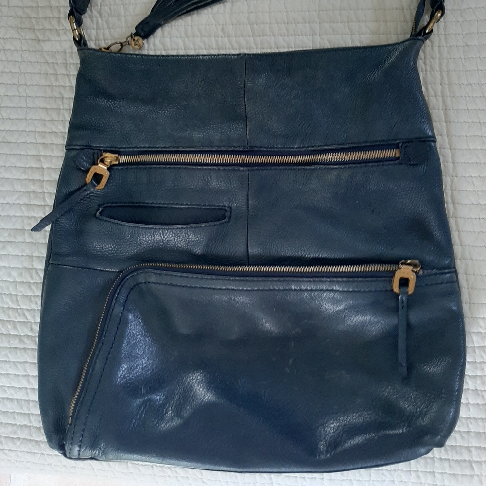 Hobo leather bag